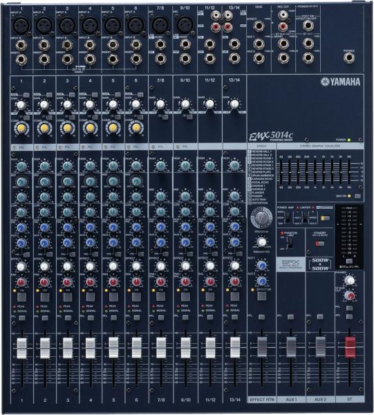 Table de mixage amplifiée Yamaha EMX5014 C