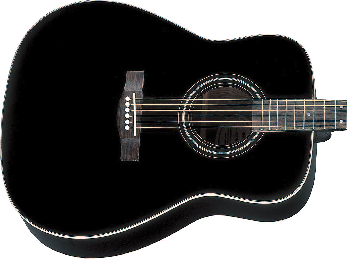 Yamaha F370 Bl Dreadnought Epicea Nato 2016 - Black - Guitare Acoustique - Variation 3