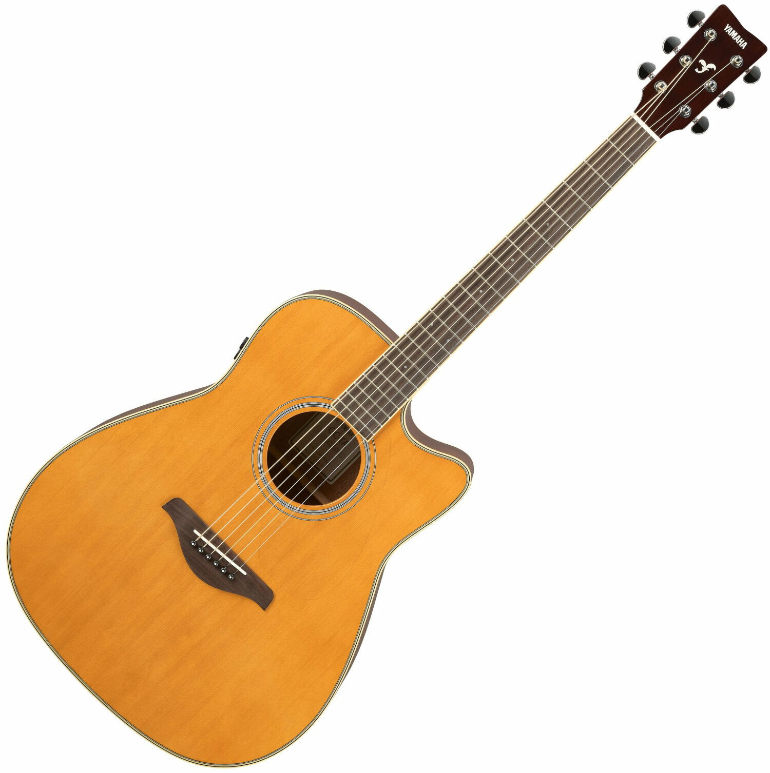 Yamaha Fgc-ta Transacoustic Cutaway Epicea Acajou Rw - Vintage Tint - Guitare Acoustique - Variation 1