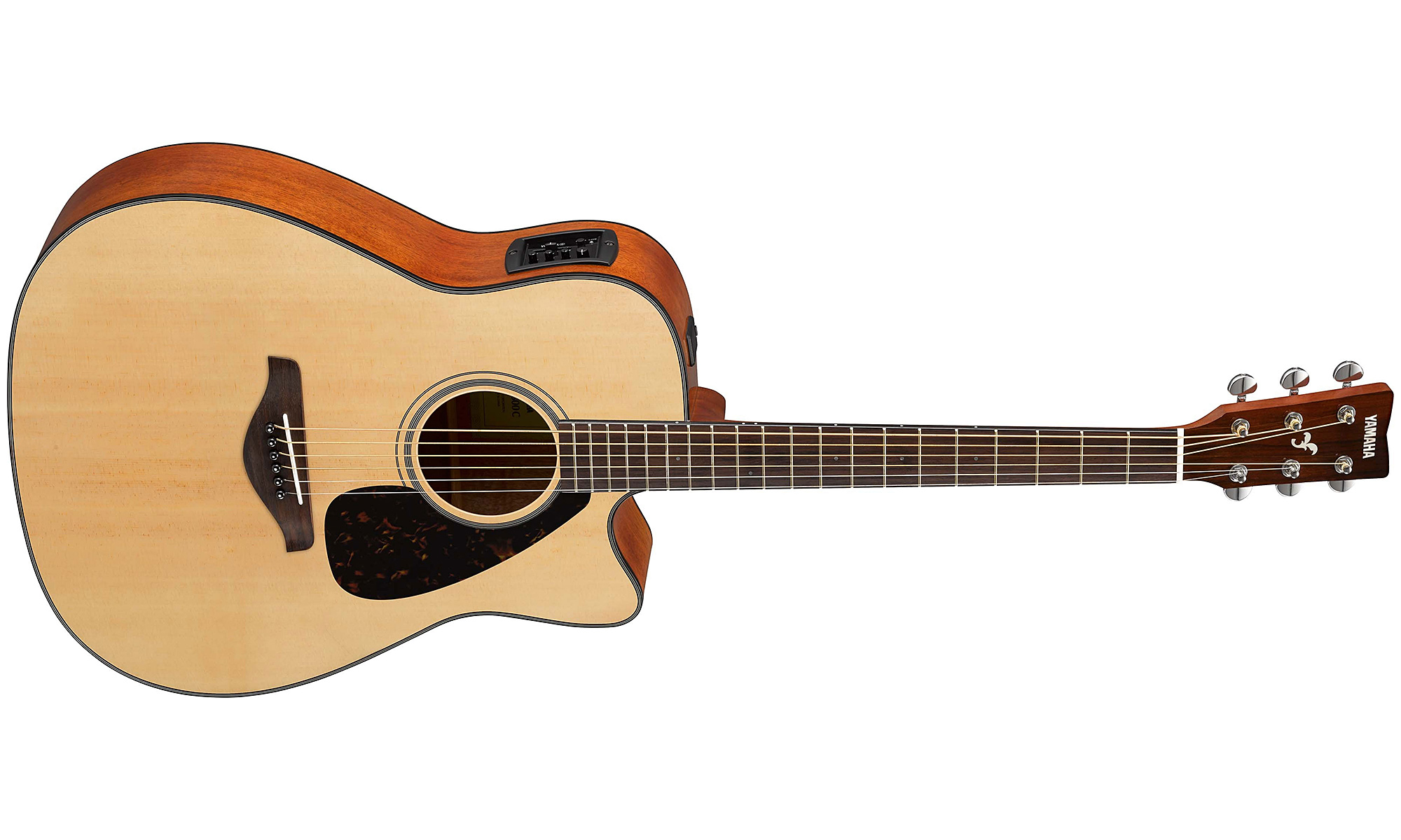 Yamaha Fgx800c Nt Dreadnought Cw Epicea Nato 2016 - Natural - Guitare Electro Acoustique - Variation 1