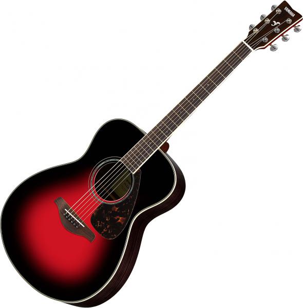 Yamaha FS830 DSR - dusk sun red Folk guitar