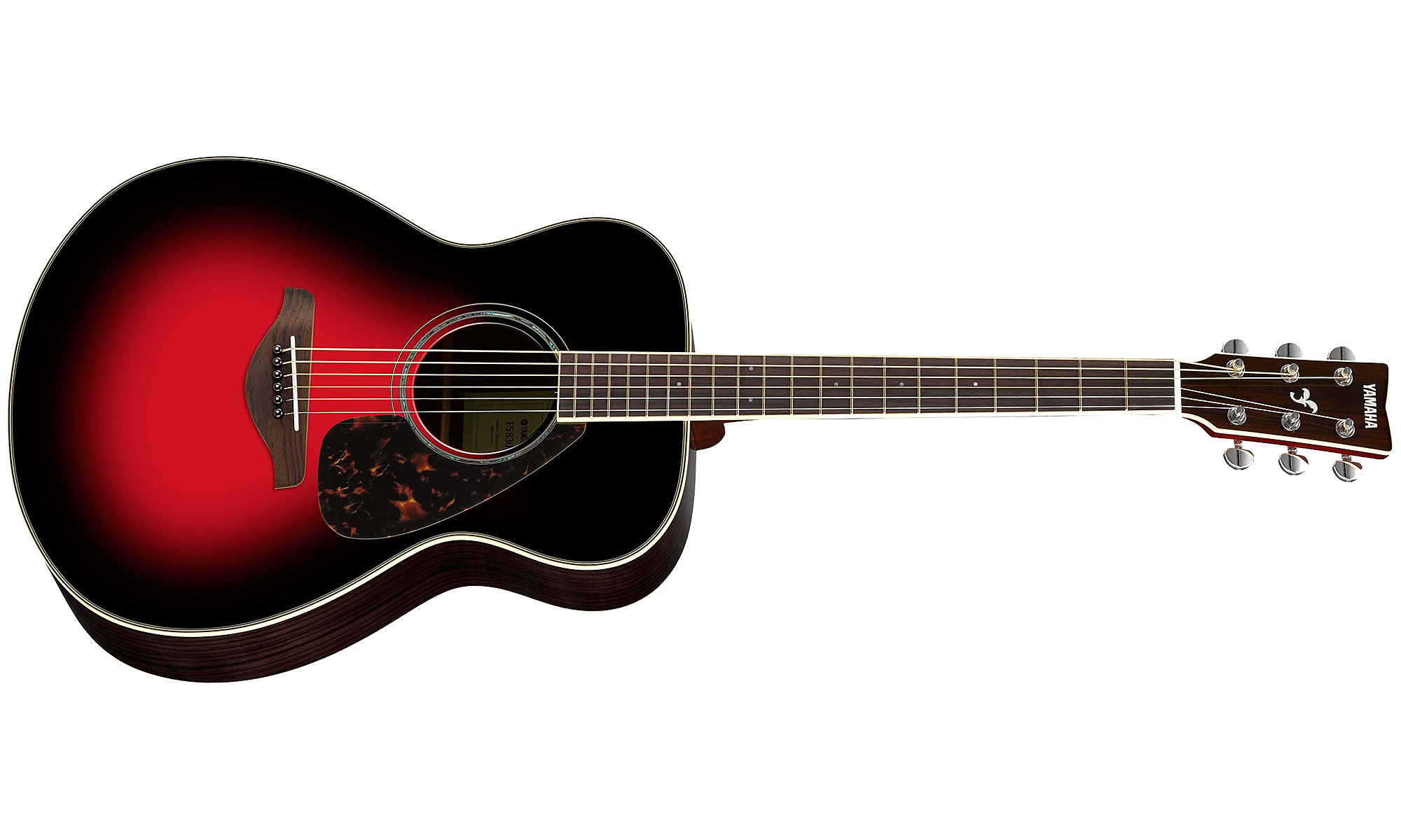 Yamaha Fs830 Dsr 2016 Concert - Dusk Sun Red - Guitare Acoustique - Variation 1