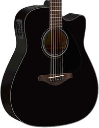 Guitare electro acoustique Yamaha FGX800C BL - Black