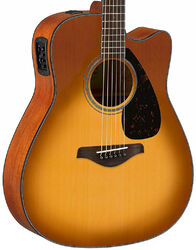 Guitare electro acoustique Yamaha FGX800C SDB - Sand burst