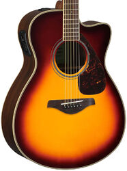 Guitare folk Yamaha FSX830C BS - Brown sunburst