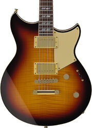 Guitare électrique double cut Yamaha Mateo Mancuso Revstar RS20MM - vintage sunburst
