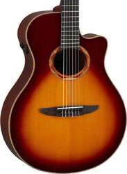 Guitare classique format 4/4 Yamaha NTX3 - Brown sunburst