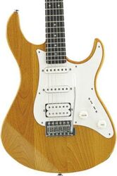 Guitare électrique forme str Yamaha Pacifica 112J - Yellow natural satin