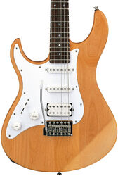 Guitare électrique gaucher Yamaha Pacifica 112JL II - Yellow natural satin