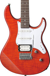Guitare électrique forme str Yamaha Pacifica 212VFM - Caramel brown