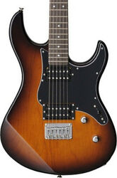 Guitare électrique forme str Yamaha Pacifica PAC120H - Tobacco brown sunburst