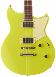 Guitare électrique double cut Yamaha Revstar Element RSE20 - Neon yellow