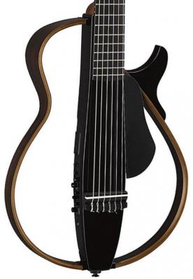 Guitare classique format 4/4 Yamaha Silent Guitar SLG200N - Translucent black gloss