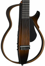 Guitare classique format 4/4 Yamaha Silent Guitar SLG200N - Tobacco brown sunburst gloss