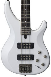 Basse électrique solid body Yamaha TRBX304 - White