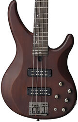 Basse électrique solid body Yamaha TRBX504 TBN - Translucent brown