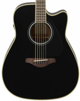 Guitare acoustique Yamaha FGC-TA TRANSACOUSTIC - Black