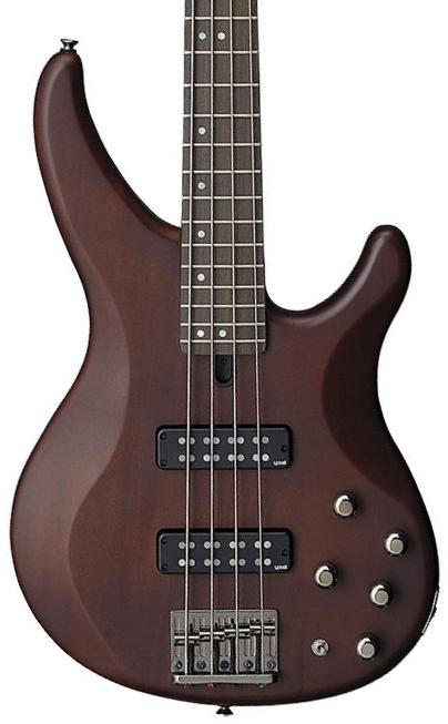 Basse électrique solid body Yamaha TRBX504 TBN - Translucent brown
