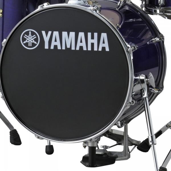 Batterie acoustique junior Yamaha Kit Junior Manu Katche - 4 fûts - deep violet
