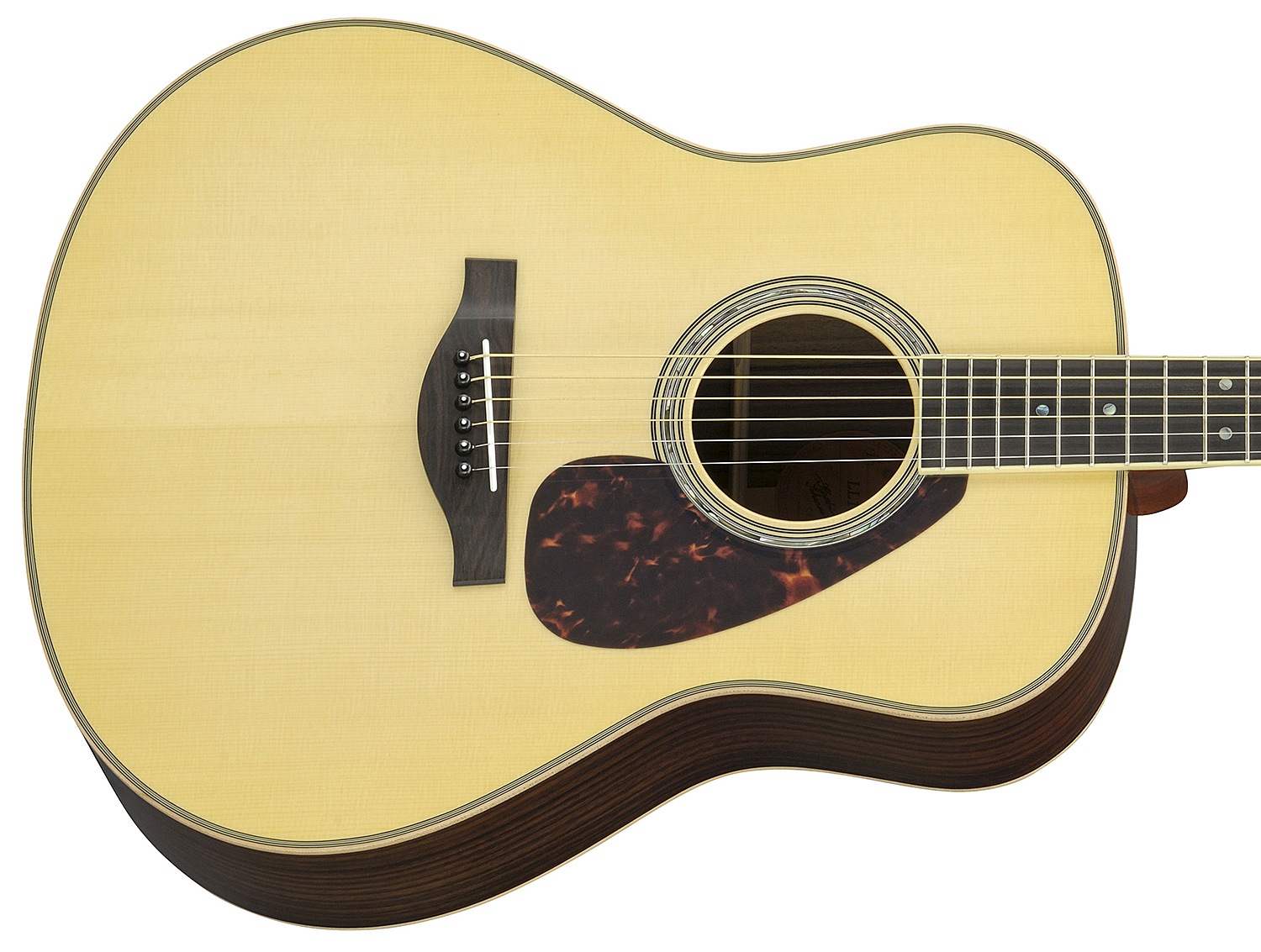 Yamaha Ll16 Are Jumbo Epicea Palissandre Eb - Natural - Guitare Electro Acoustique - Variation 2
