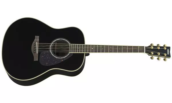 Guitare electro acoustique Yamaha LL6 ARE - black
