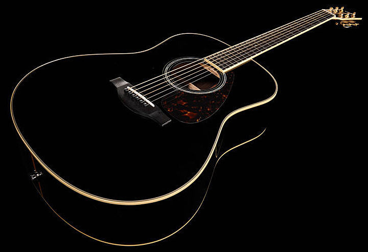 Yamaha Ll6 Are - Black - Guitare Electro Acoustique - Variation 2