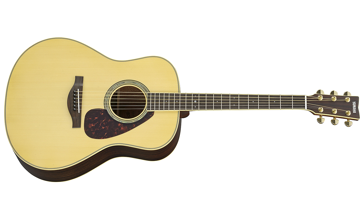 Yamaha Ll6 Are Jumbo Epicea Palissandre Rw - Natural - Guitare Electro Acoustique - Variation 1