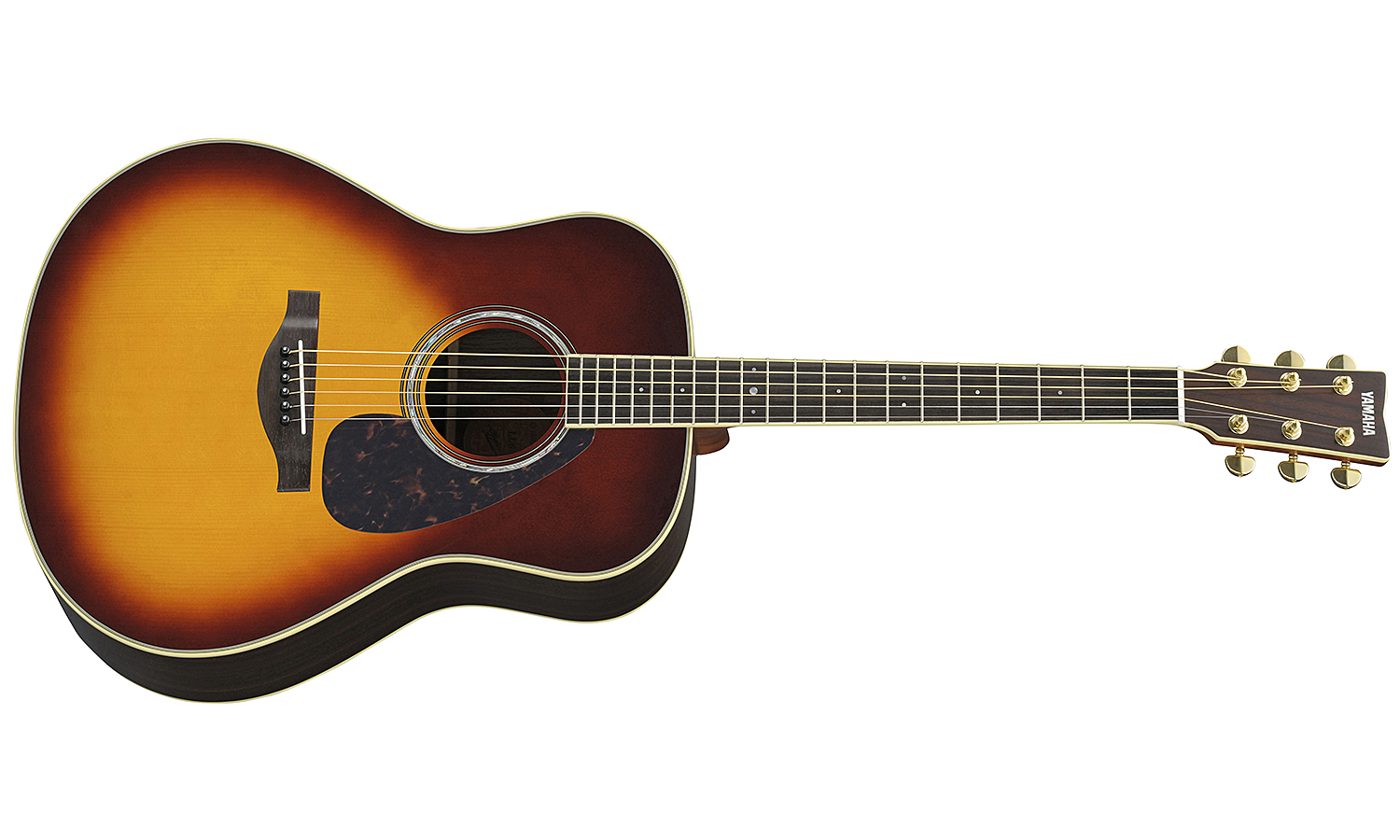 Yamaha Ll6 Are - Brown Sunburst - Guitare Electro Acoustique - Variation 1