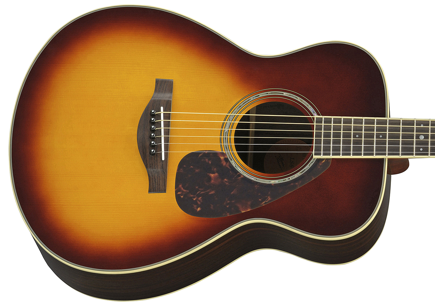 Yamaha Ls6 Are - Brown Sunburst - Guitare Electro Acoustique - Variation 2