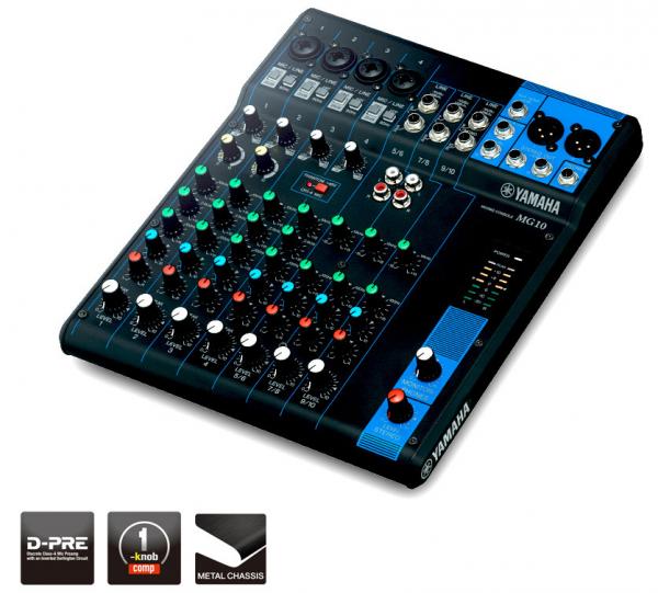 Yamaha MG10 Analog mixing desk