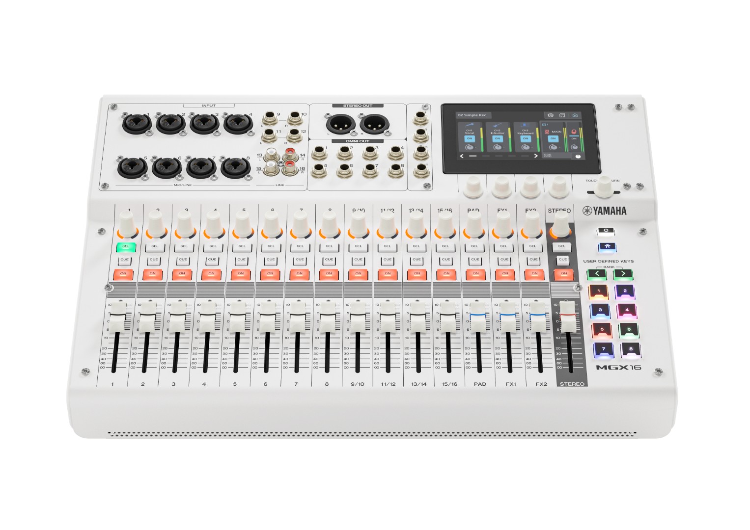 Yamaha Mgx16 White - Table De Mixage NumÉrique - Variation 2
