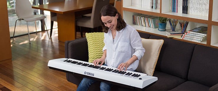 Yamaha Np-12 - White - Piano NumÉrique Portable - Variation 3