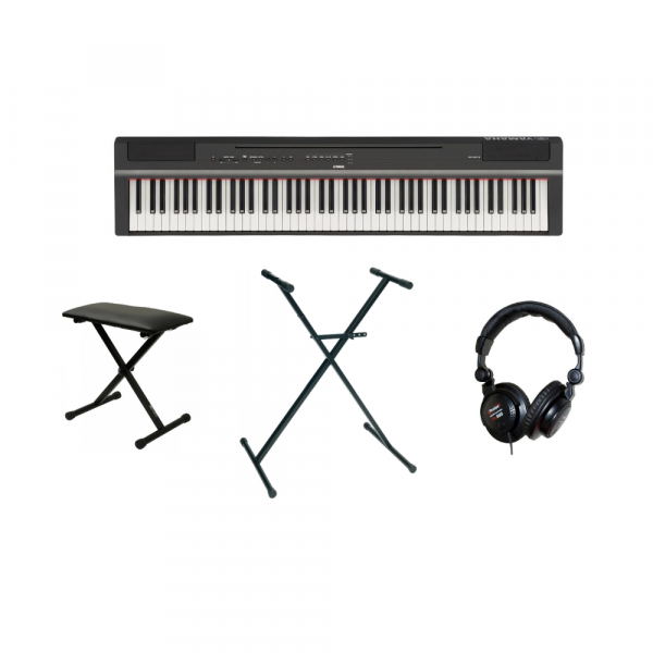 Yamaha P-125B + stand en X + casque + banquette Keyboard set