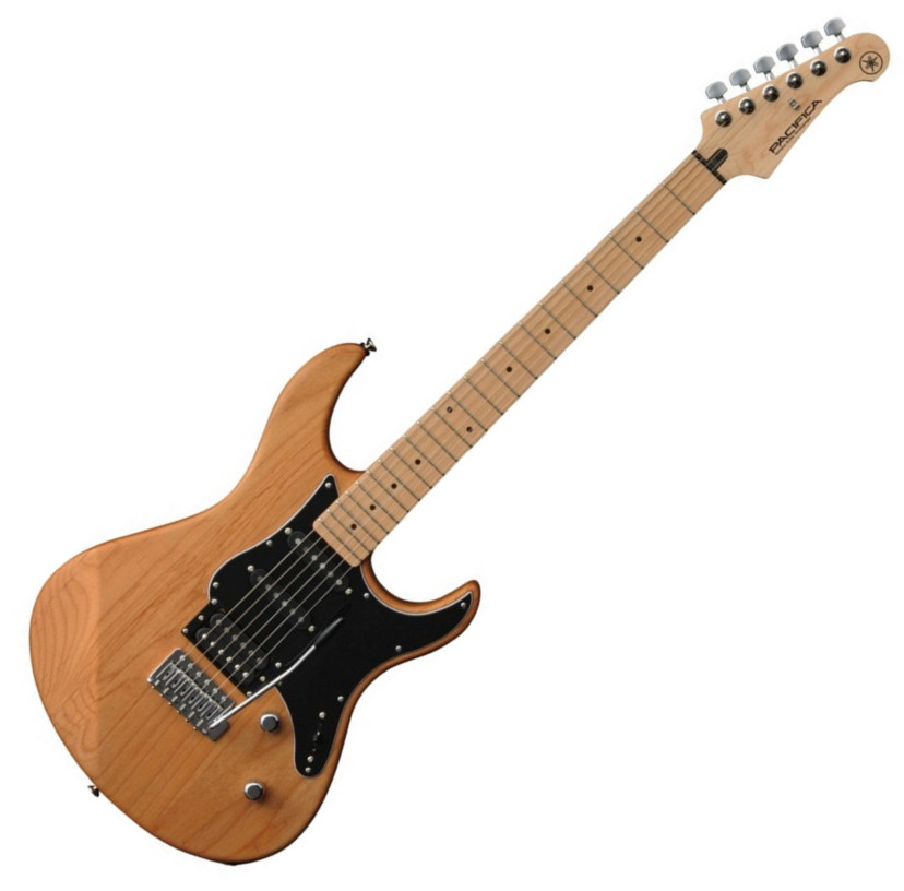 Guitare électrique solid body Yamaha PACIFICA 112VMX yellow natural satin jaune