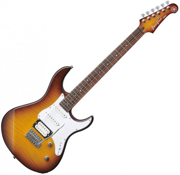 Yamaha Pacifica 212VFM - tobacco brown sunburst Str shape