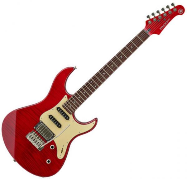 Guitare électrique solid body Yamaha Pacifica PAC612VIIFMX - Fire red