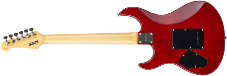 Yamaha Pacifica Pac612viifmx Hss Seymour Duncan Trem Rw - Fire Red - Guitare Électrique Forme Str - Variation 1