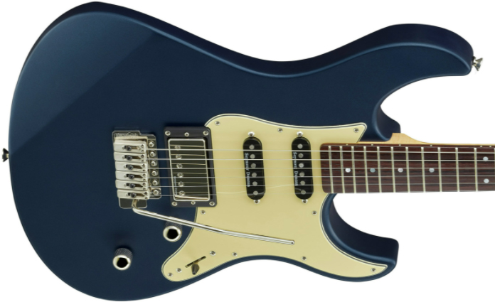 Yamaha Pacifica Pac612viix Hss Seymour Duncan Trem Rw - Matte Silk Blue - Guitare Électrique Forme Str - Variation 2