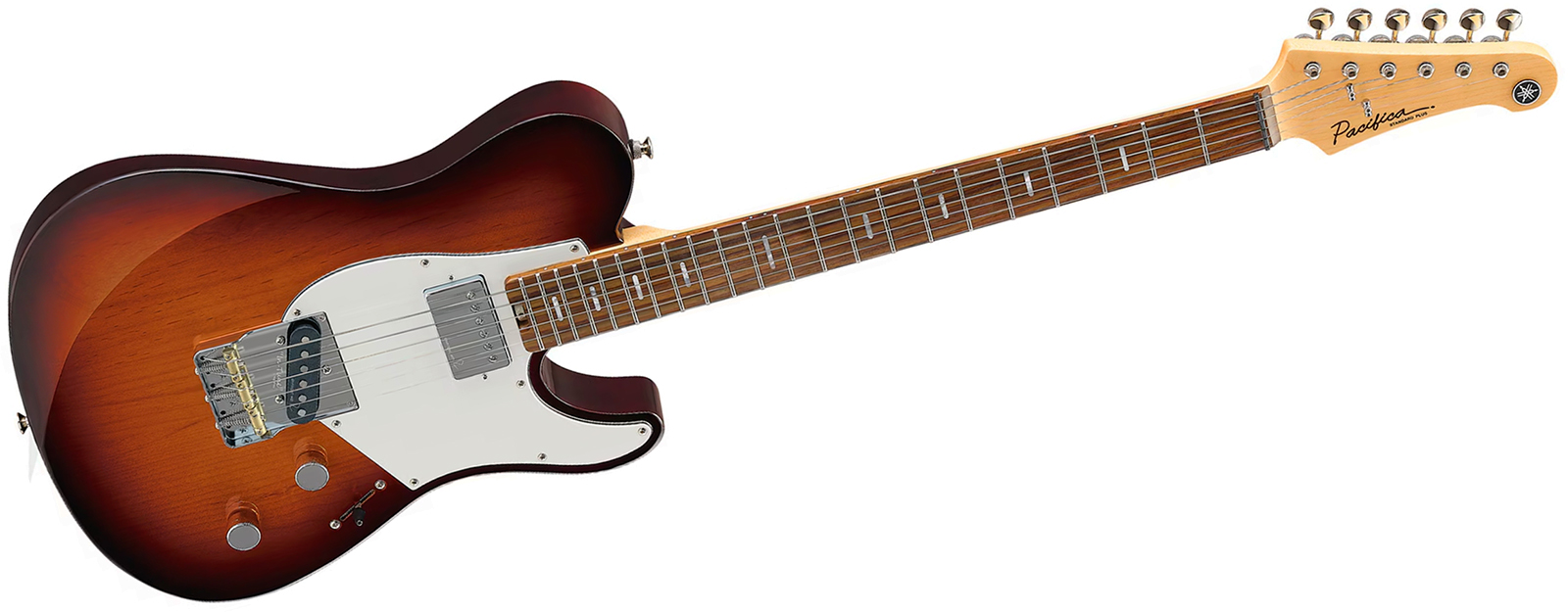 Yamaha Pacifica Sc Standard Plus Pacs+11s Hs Ht Rw - Desert Burst - Guitare Électrique Forme Tel - Variation 1