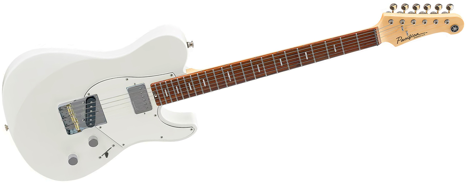 Yamaha Pacifica Sc Standard Plus Pacs+11s Hs Ht Rw - Shell White - Guitare Électrique Forme Tel - Variation 1