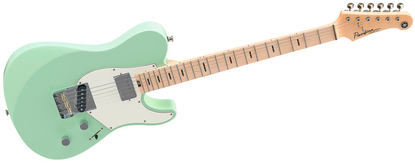 Yamaha Pacifica Sc Standard Plus Pacs+11sm Hs Ht Mn - Peppermint Green - Guitare Électrique Forme Tel - Variation 1