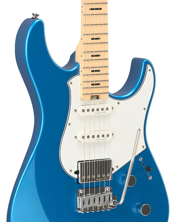 Yamaha Pacifica Standard Plus Pacs+12m Trem Hss Mn - Sparkle Blue - Guitare Électrique Forme Str - Variation 2