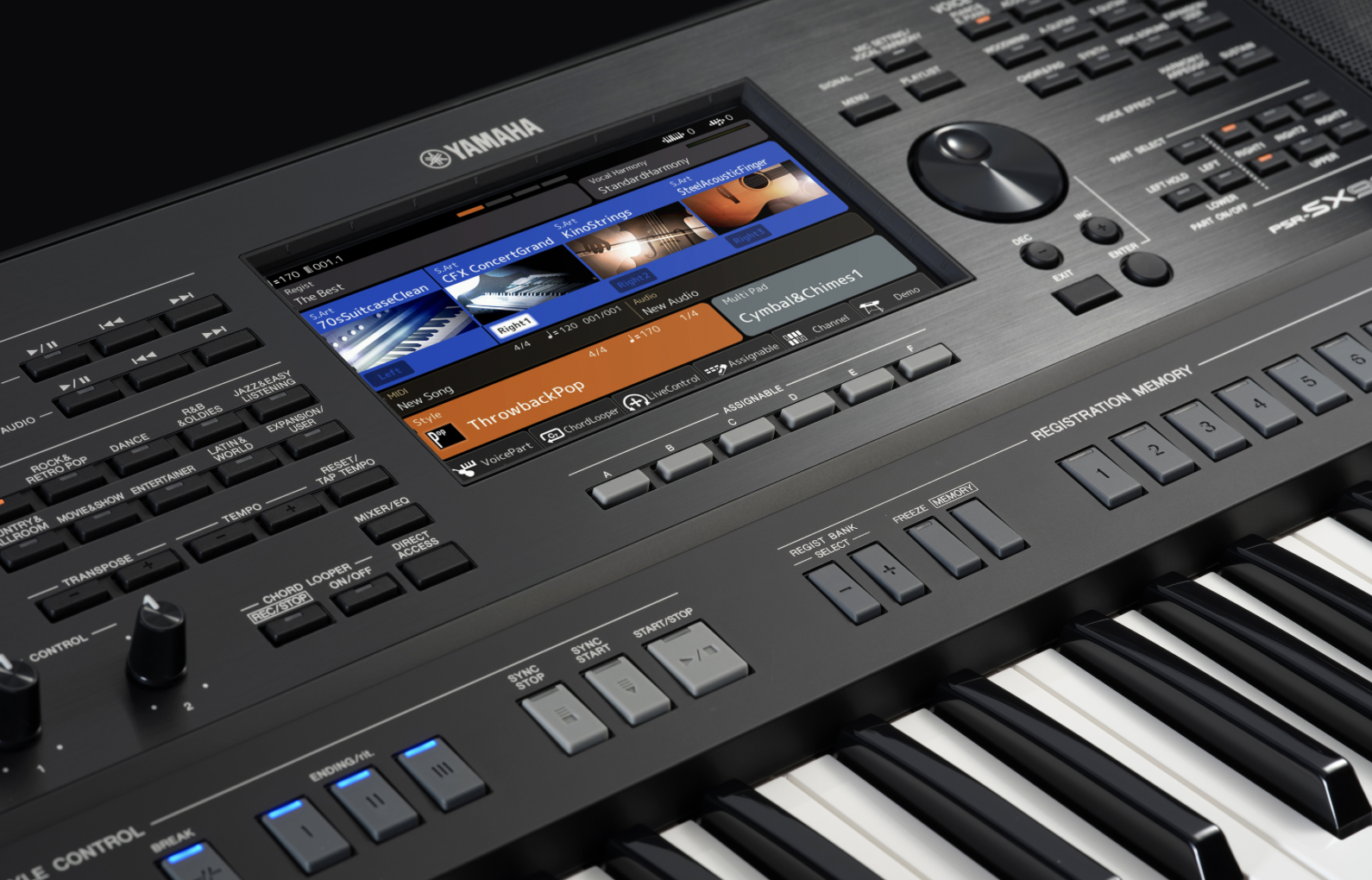 Yamaha Psr-sx720+ - Clavier Arrangeur - Variation 8