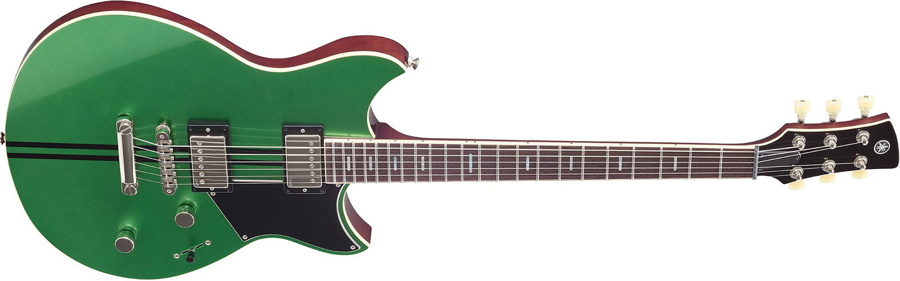 Yamaha Rss20 Revstar Standard Hh Ht Rw - Flash Green - Guitare Électrique Double Cut - Variation 1