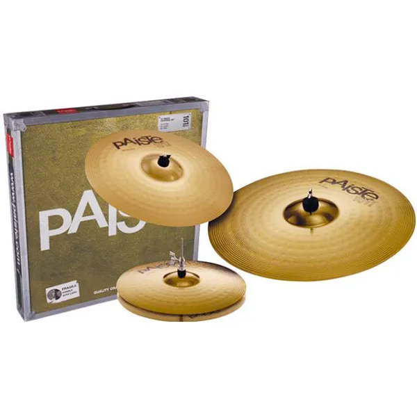 Yamaha Rydeen Fusion 20'' + Set Cymbale Paiste 101 - 5 FÛts - Burgundy Glitter - Batterie Acoustique Fusion - Variation 1