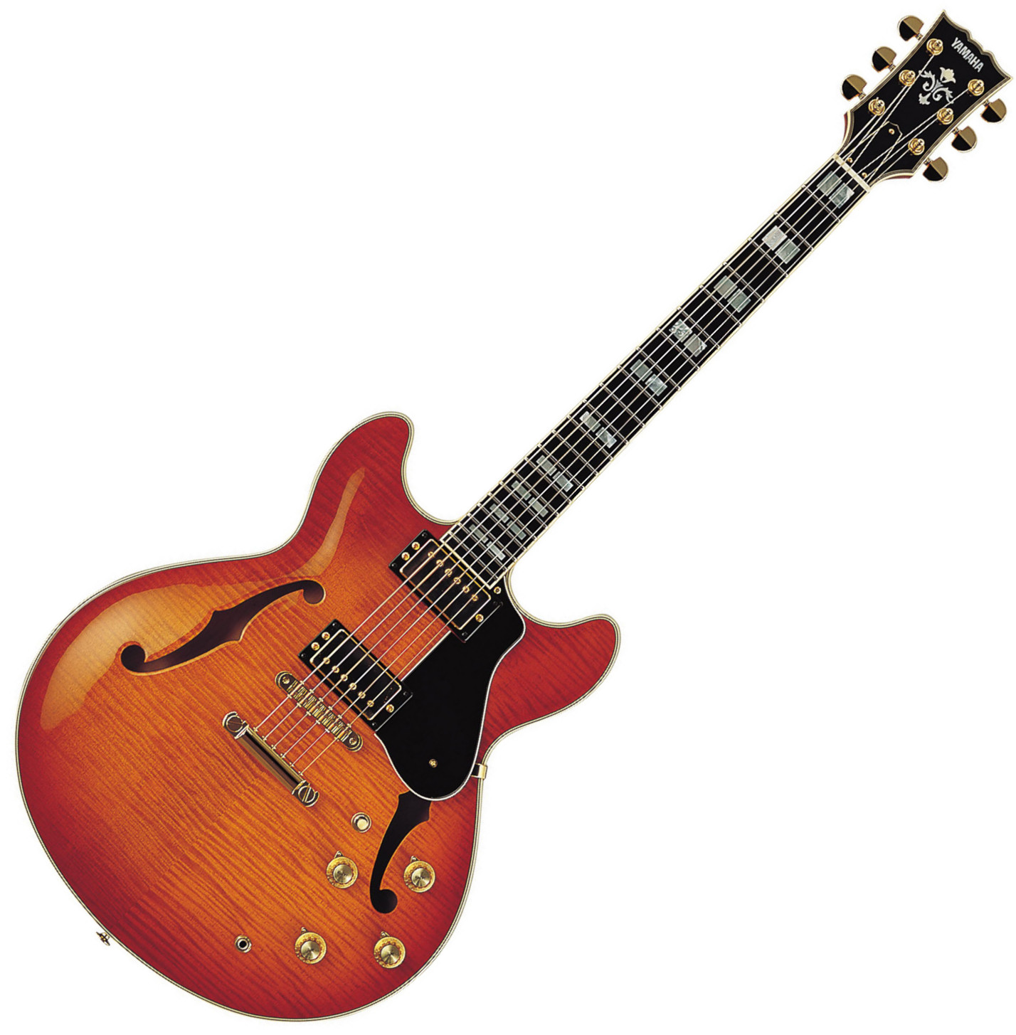Yamaha Sa2200 Vs - Violin Sunburst - Guitare Électrique 1/2 Caisse - Variation 4