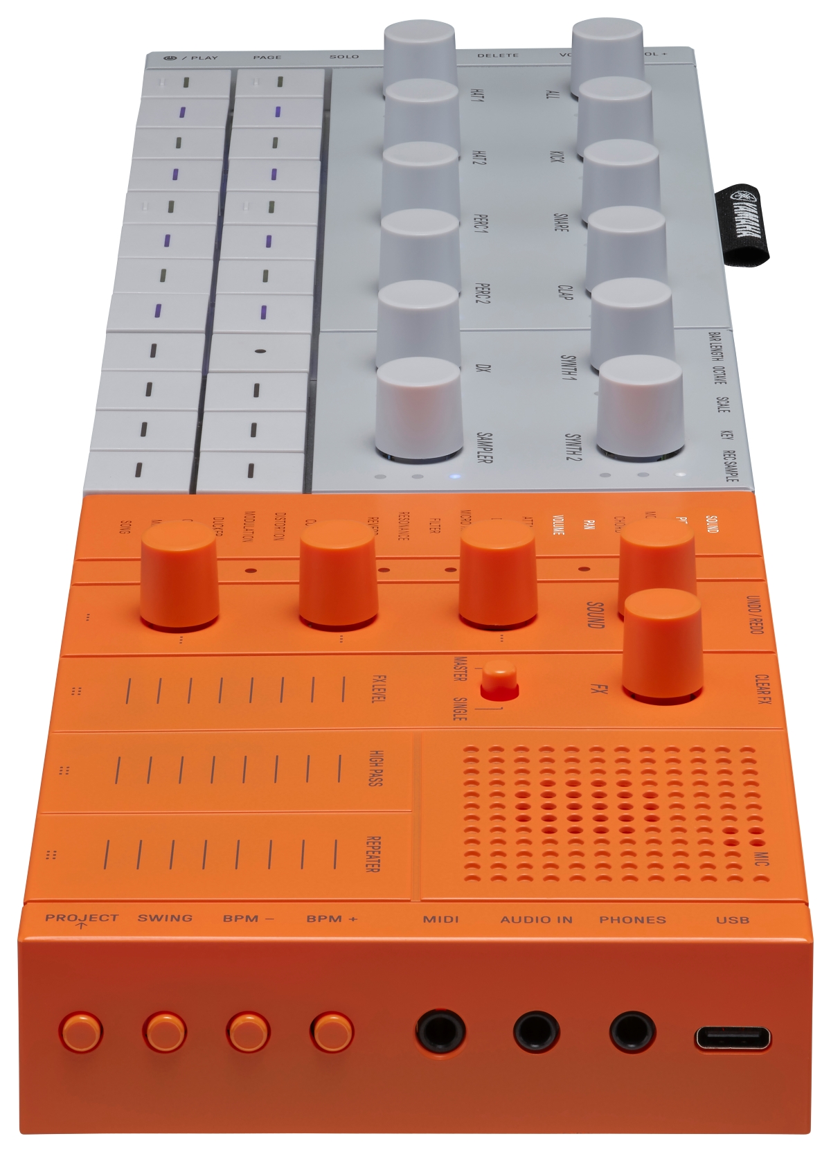 Yamaha Seqtrak Orange - Sampleur / Groovebox - Variation 8