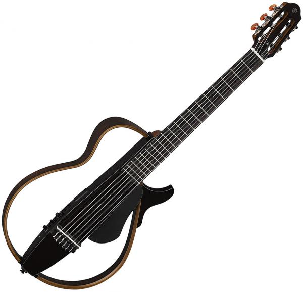 Guitare classique format 4/4 Yamaha Silent Guitar SLG200N - Translucent black gloss