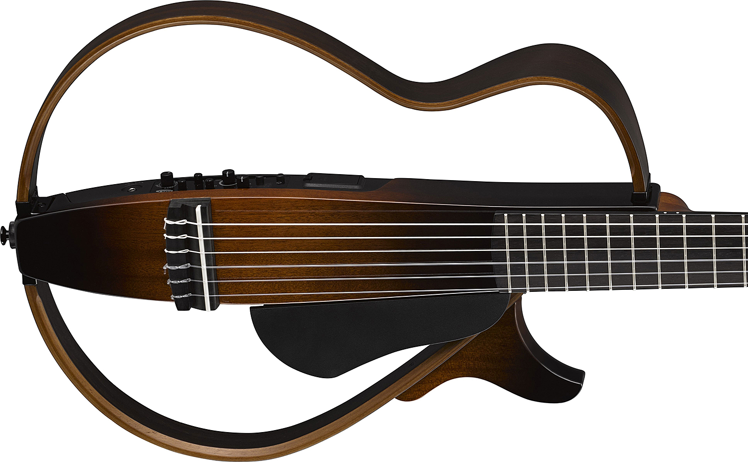 Yamaha Silent Guitar Slg200n - Tobacco Brown Sunburst Gloss - Guitare Classique Format 4/4 - Variation 2
