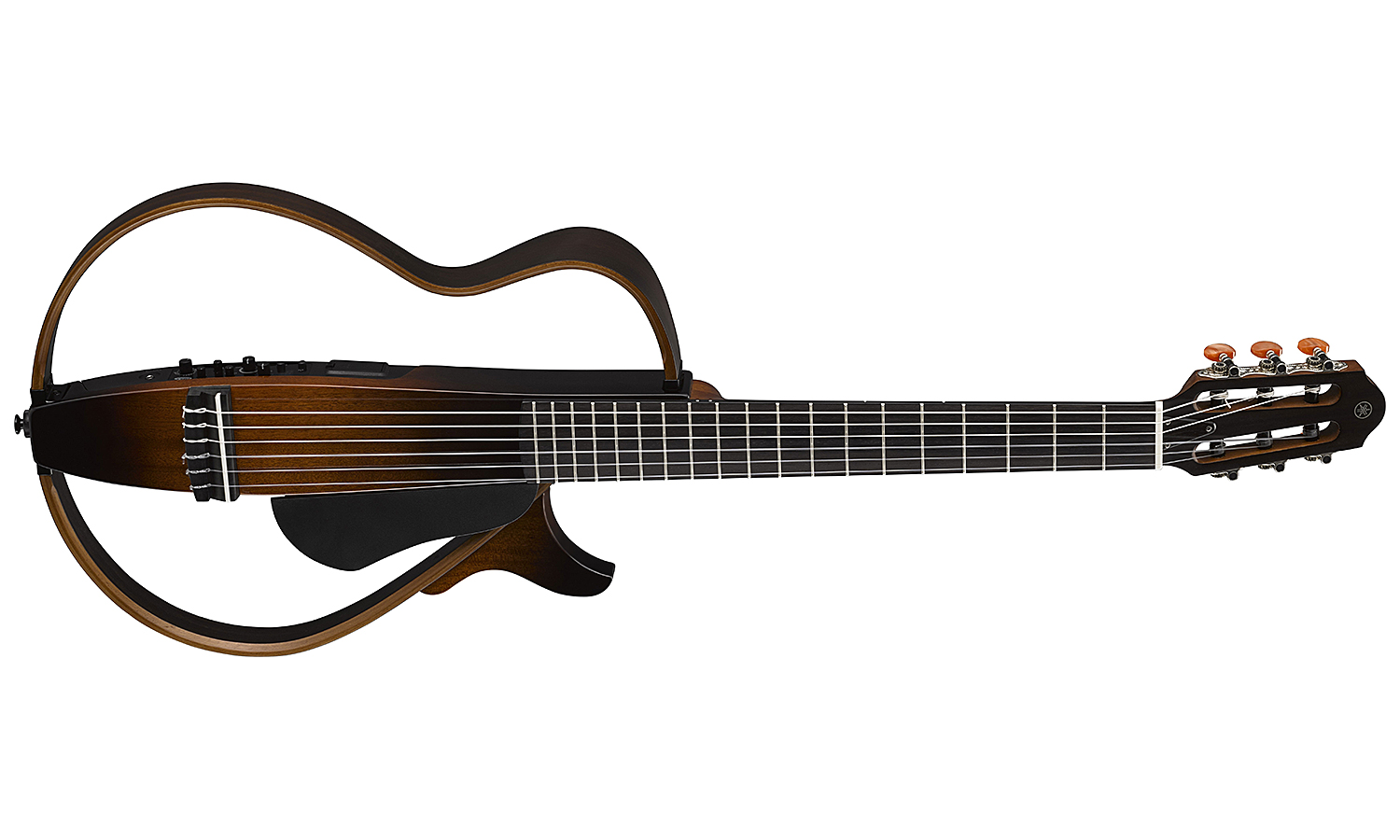 Yamaha Silent Guitar Slg200n - Tobacco Brown Sunburst Gloss - Guitare Classique Format 4/4 - Variation 1